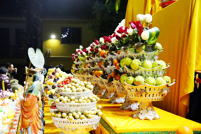 慧日禅寺正月初五供佛,斋天祈太平吉祥盛会