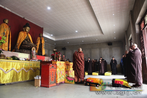 河北邢台普明寺“沉痛哀悼源慧长老追思法会”