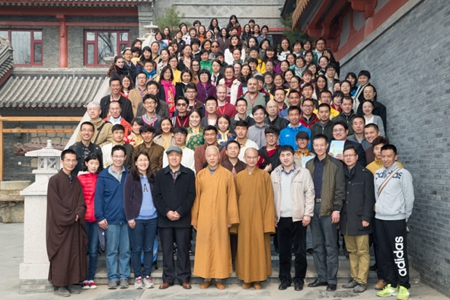 北京龙泉寺举行学诚法师藏语微博开通仪式