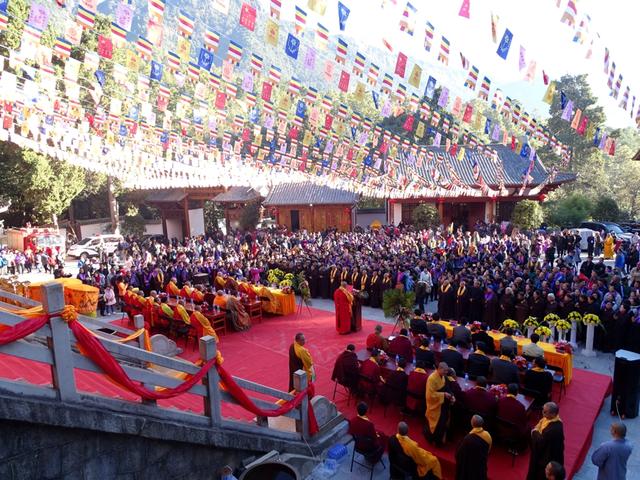 净慧长老舍利在云南鸡足山碧云寺安奉