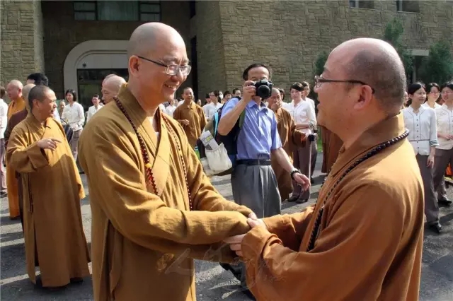 中国佛教协会会长学诚法师参访台湾佛光山