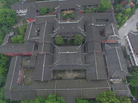 重庆华岩寺僧众行脚朝圣达摩道场菩提寺今日启程
