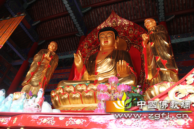 河北保定安国兴国寺隆重举行大雄宝殿释迦摩尼佛圣像开光大典