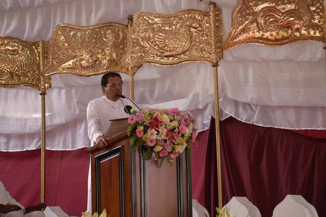 斯里兰卡总统迈特里帕拉·西里塞纳