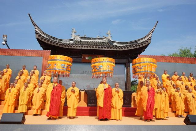 昆山锦溪莲池禅院2017崇文祈愿大典隆重开幕