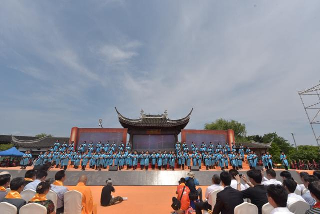 昆山锦溪莲池禅院2017崇文祈愿大典隆重开幕