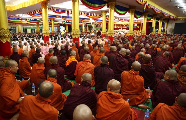 缅甸仰光莫哥禅林隆重举行“从佛教观点看和平之促进”论坛