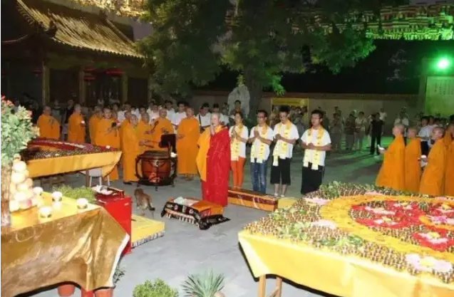 西安西五台云居寺观音菩萨成道法会通启 