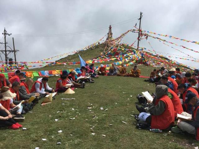 五台山文殊洞第二届环保朝台行报名