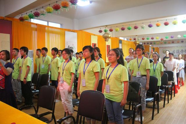 湖北大冶目莲寺第二届“智孝人生”夏令营开启