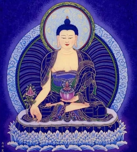 藏传佛教药师佛图片图片