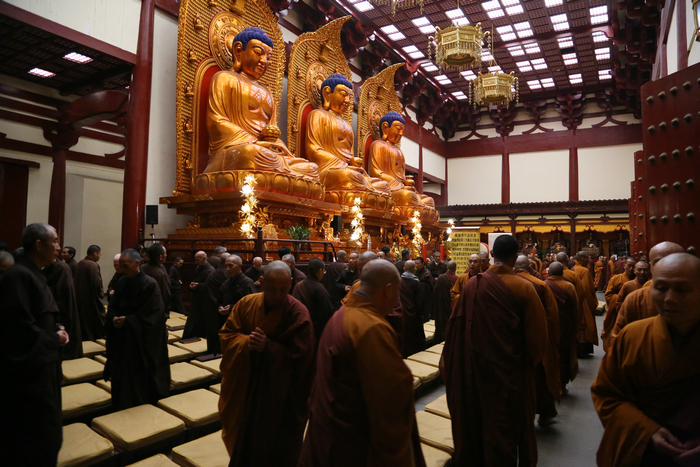 净土苑举行药师佛圣诞祝圣法会