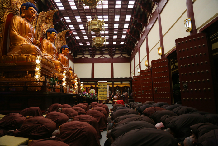 净土苑举行药师佛圣诞祝圣法会