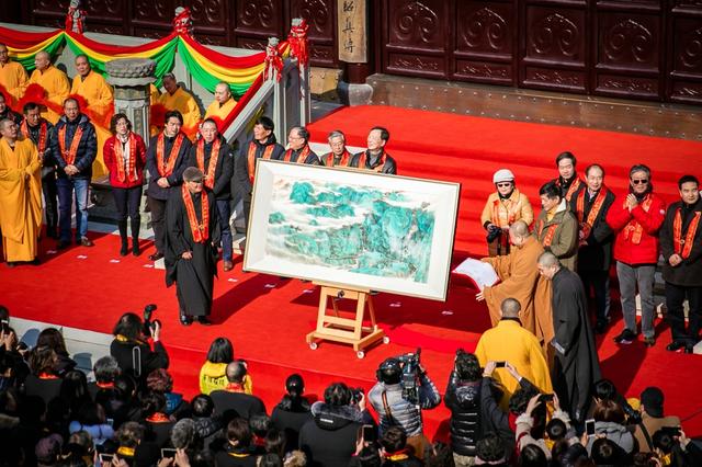上海玉佛禅寺大雄宝殿平移顶升圆满落成