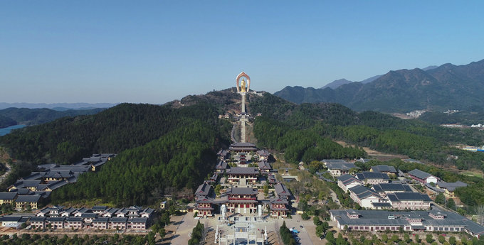 走进东林寺净土苑(冬日篇)