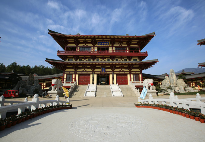 走进东林寺净土苑(冬日篇)