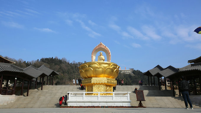 走进东林寺净土苑(冬日篇)