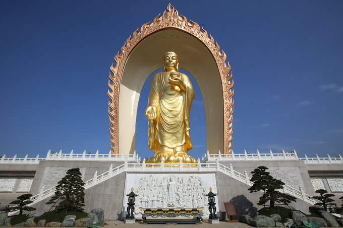 走进东林寺净土苑(冬日篇)