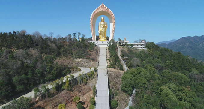 走进东林寺净土苑(冬日篇)