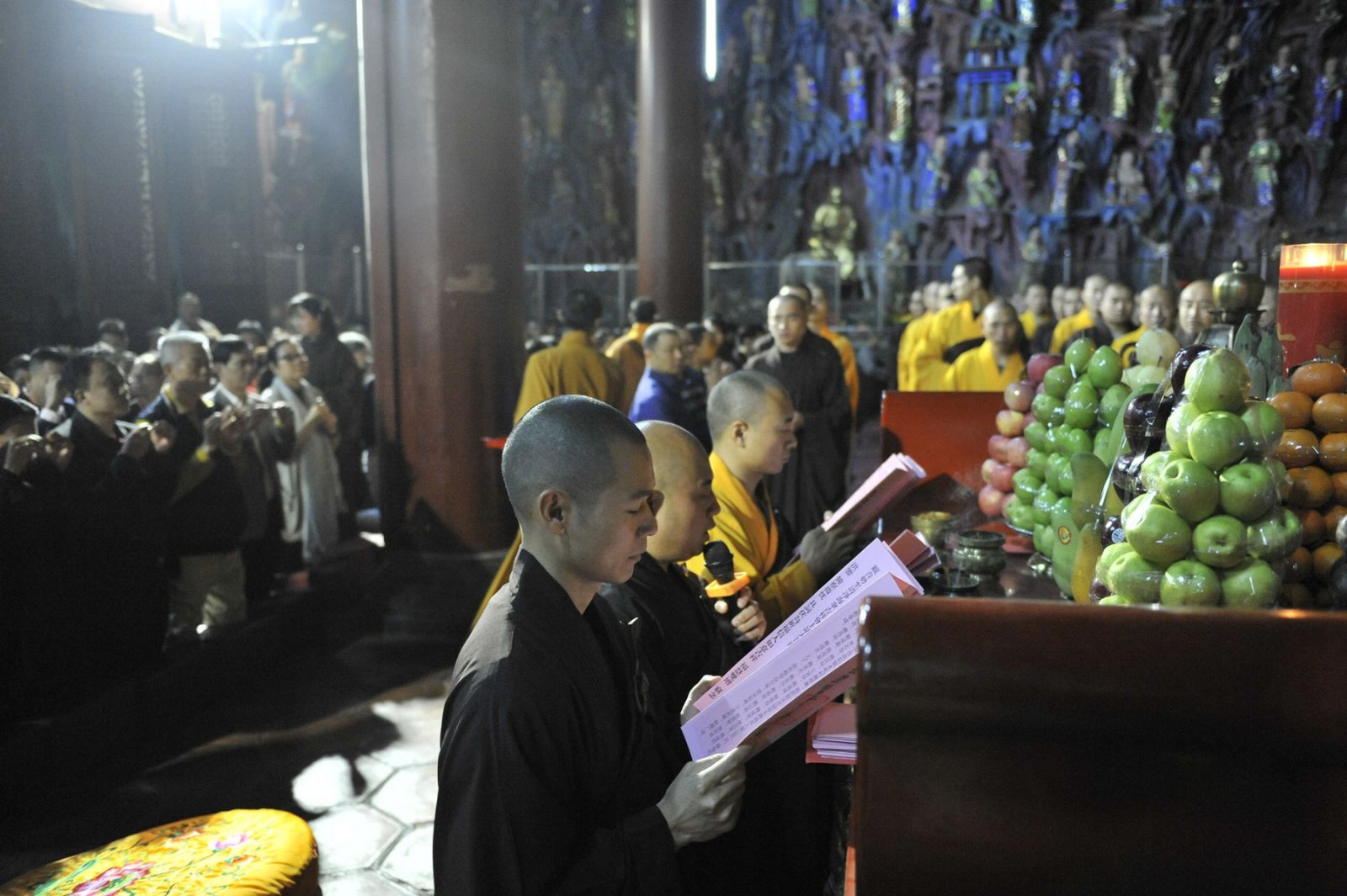 佛教延生堂对联图片图片