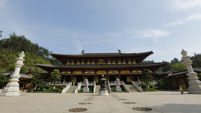 净土苑“五一”佛七之三皈五戒