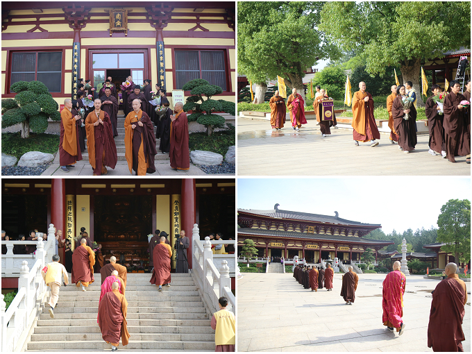 净土苑“五一”佛七之三皈五戒