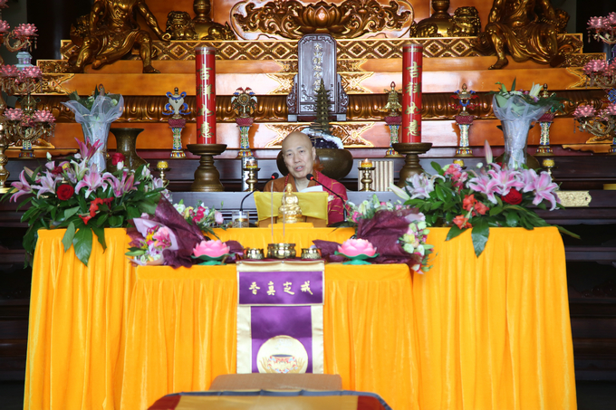 净土苑“五一”佛七之三皈五戒