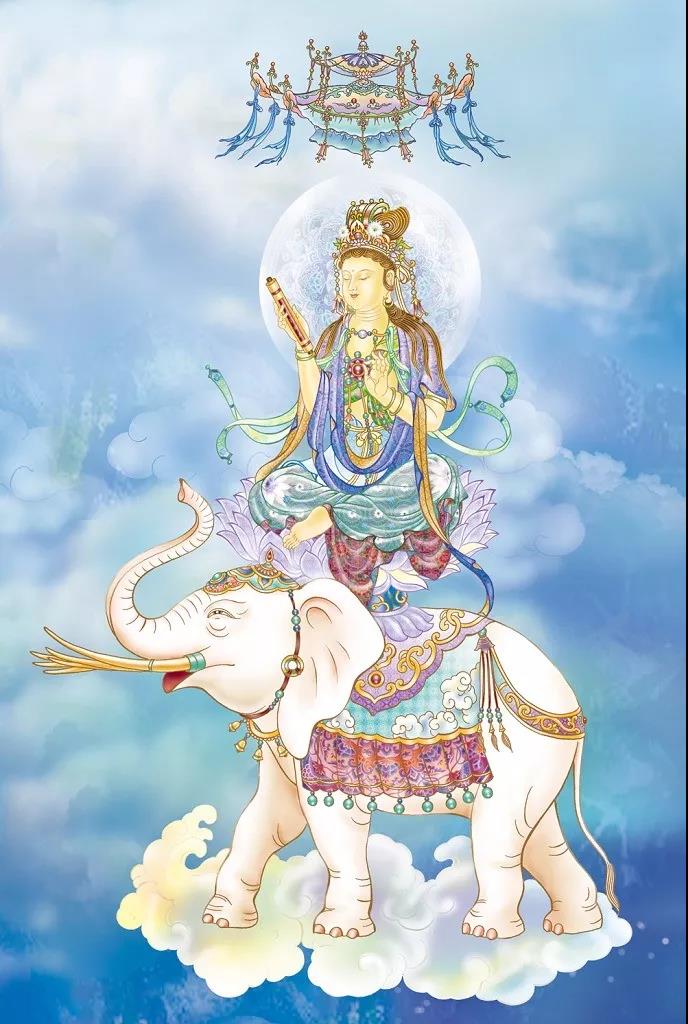 恭迎普贤菩萨圣诞!愿一切有情众生,所有行愿,皆得成就! 恭迎普贤菩萨圣诞!愿一切有情众生,所有行愿,皆得成就!