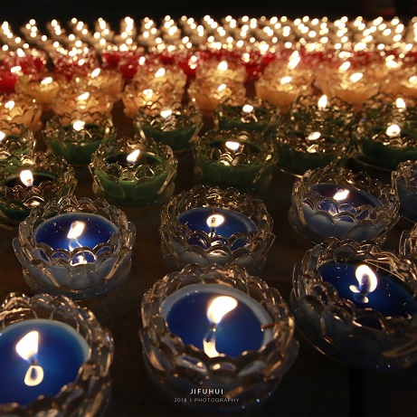 明日文殊菩萨圣诞日！积福慧供灯共修正在进行中……