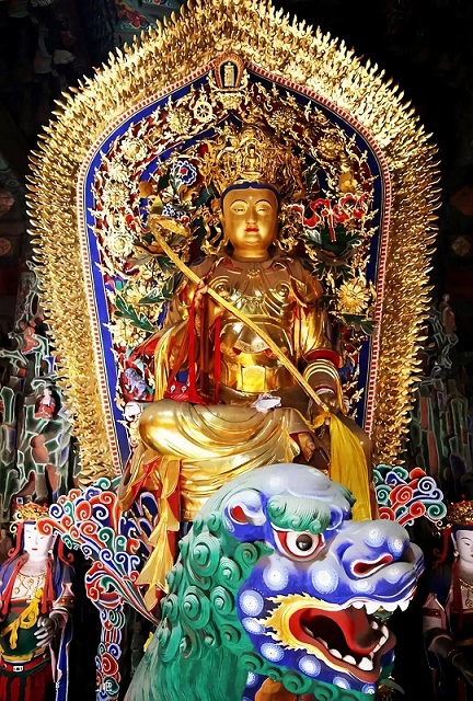 今日恭迎文殊菩萨成道日!祈愿众生智慧增长,诸事吉祥! 今日恭迎文殊菩萨成道日!祈愿众生智慧增长,诸事吉祥!