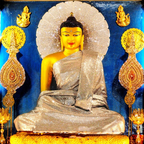 明日释迦牟尼佛圣诞暨浴佛节，积福慧供灯共修正在进行中……