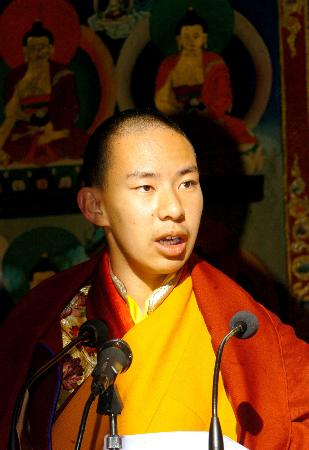 组图：第十一世班禅坐床10周年庆典在西藏举行