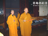 净慧老和尚起七说法