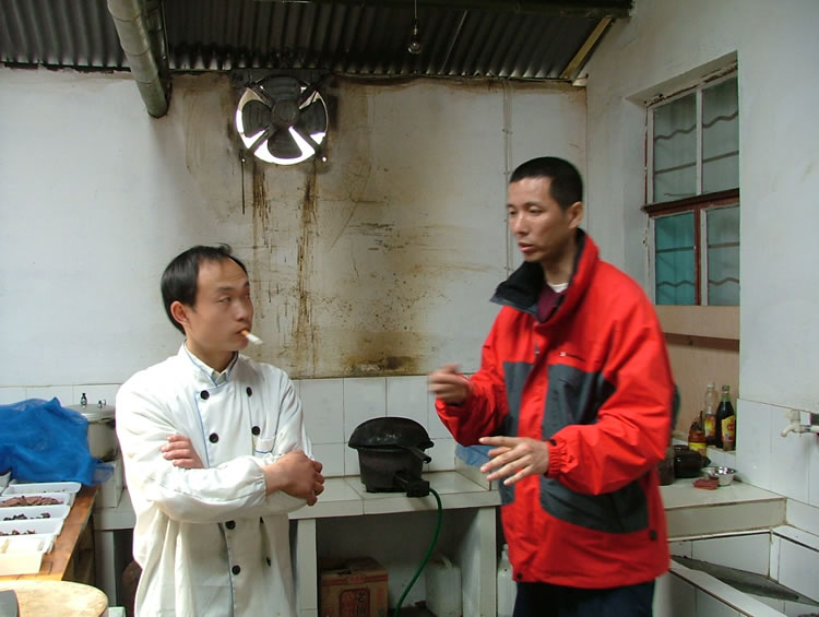 厨师间的交流