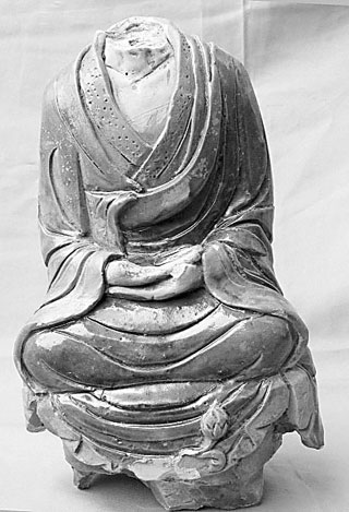 龙兴寺菩萨风光出土