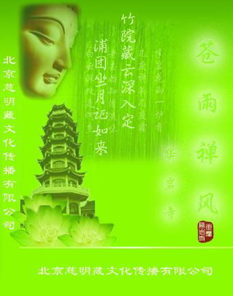 电视记录片《苍雨禅风》—— 华岩寺  封面