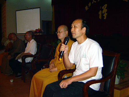 晚普茶师领老师回答营员提问