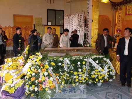 辽宁大连清泉寺住持修真长老尼追思法会举行