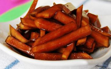 家庭自制酱芥菜头