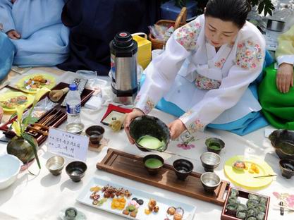 以华为师韩国茶礼的形成