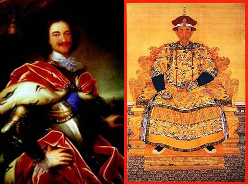 彼得大帝和康熙大帝