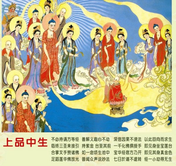 往生极乐世界九品莲位图文详解