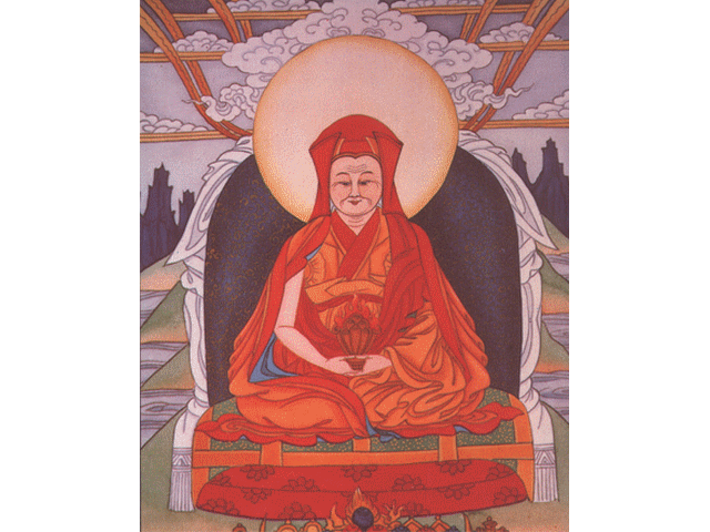 冈波巴大师法相