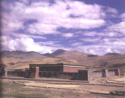 萨迦寺1987年照片图片